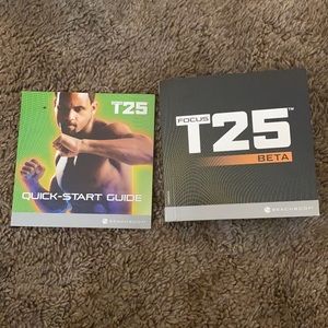 T25 workout dvds EUC